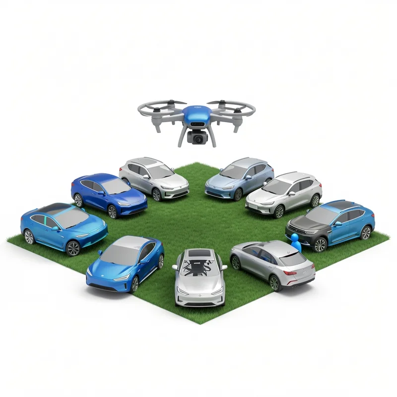 Toma con drone